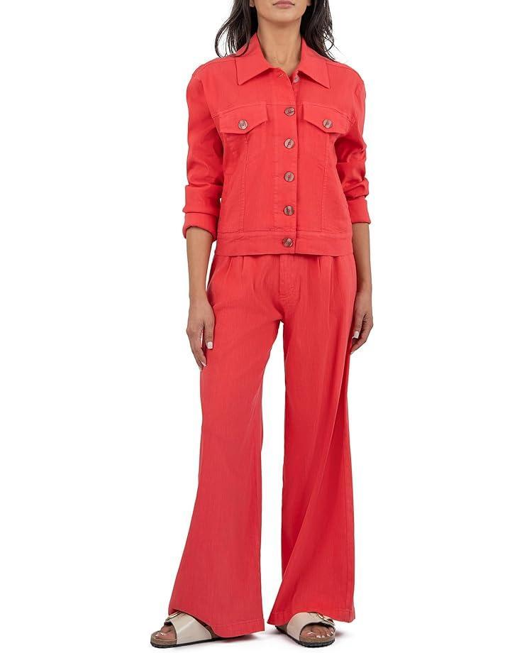 Women's KUT from the Kloth Julia - Semi Fit Linen Jacket Product Image