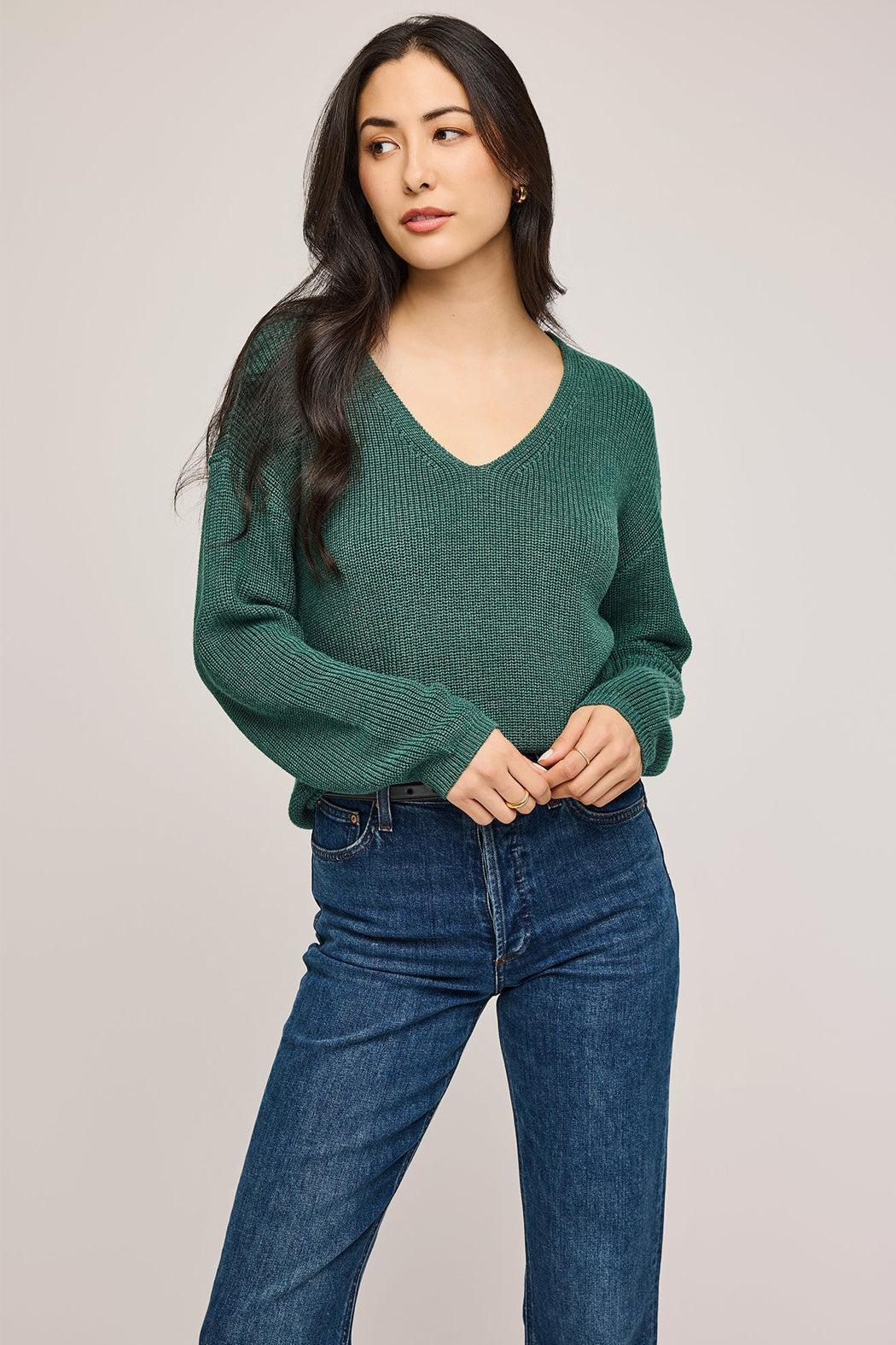 Tucker V-Neck Sweater Product Image