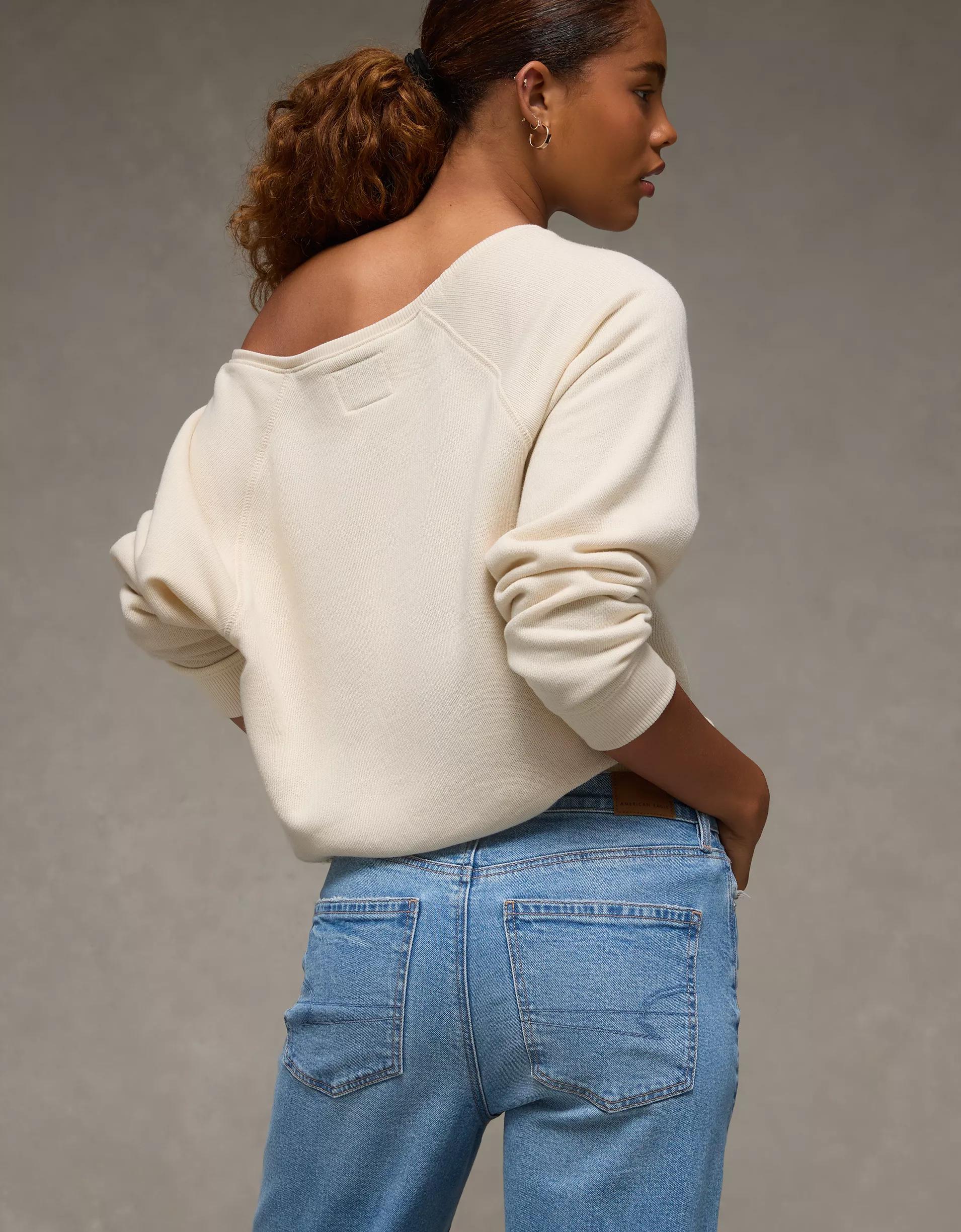 AE Florida Gators Graphic Off The Shoulder Sweatshirt Product Image