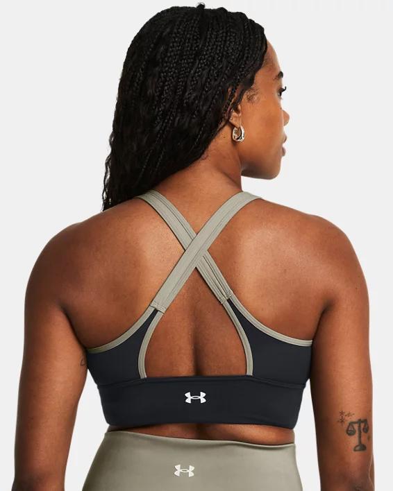 Women's Project Rock Infinity Mid Longline Lets Go Bra Product Image