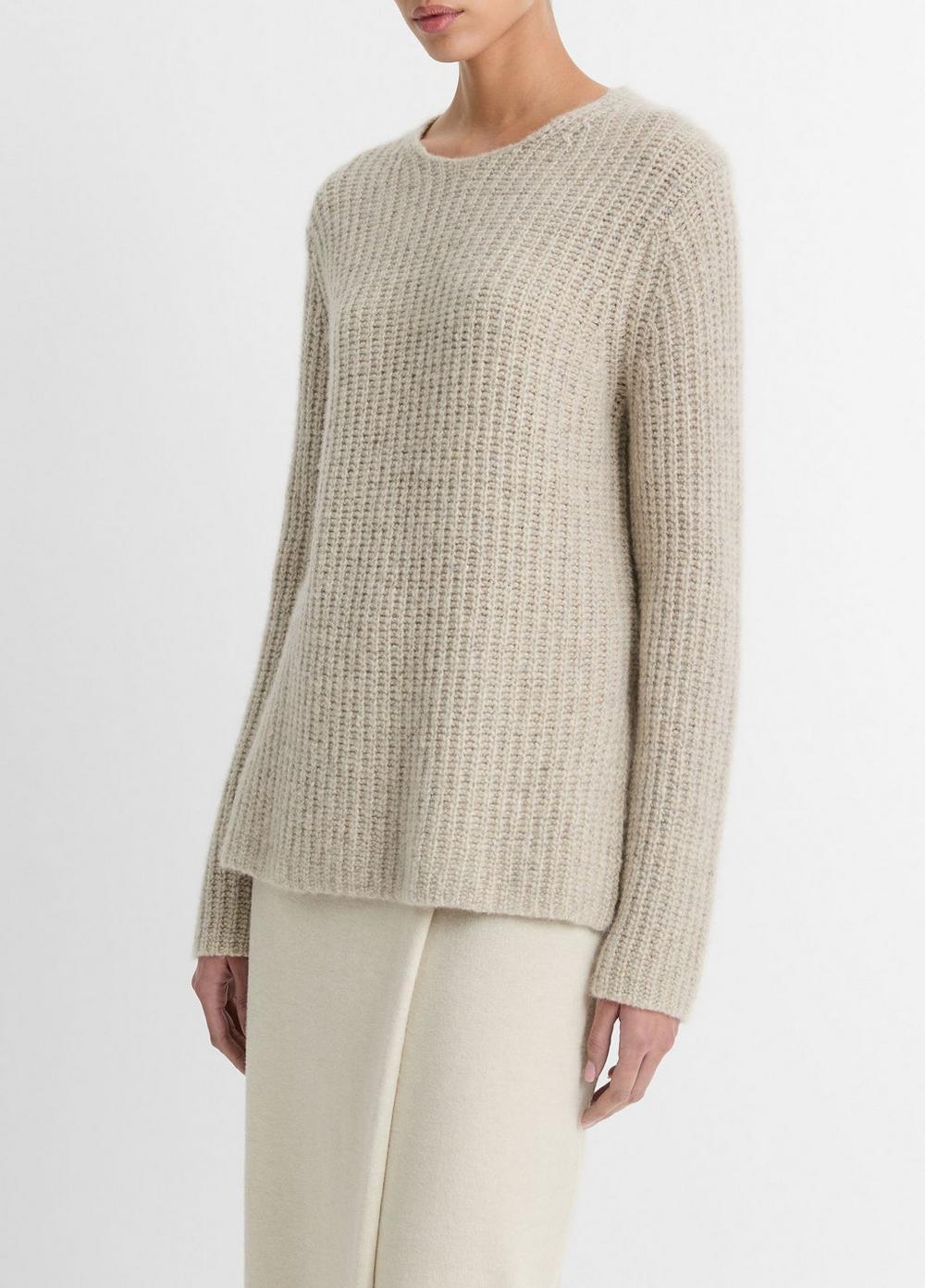Cashmere Donegal Tunic Sweater Product Image