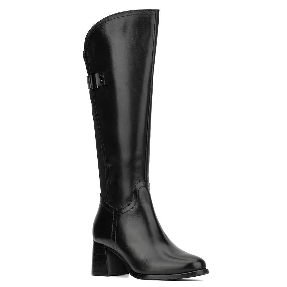 Vintage Foundry Co. Zuly Women's Leather Knee-High Boots, Size: 6 Product Image