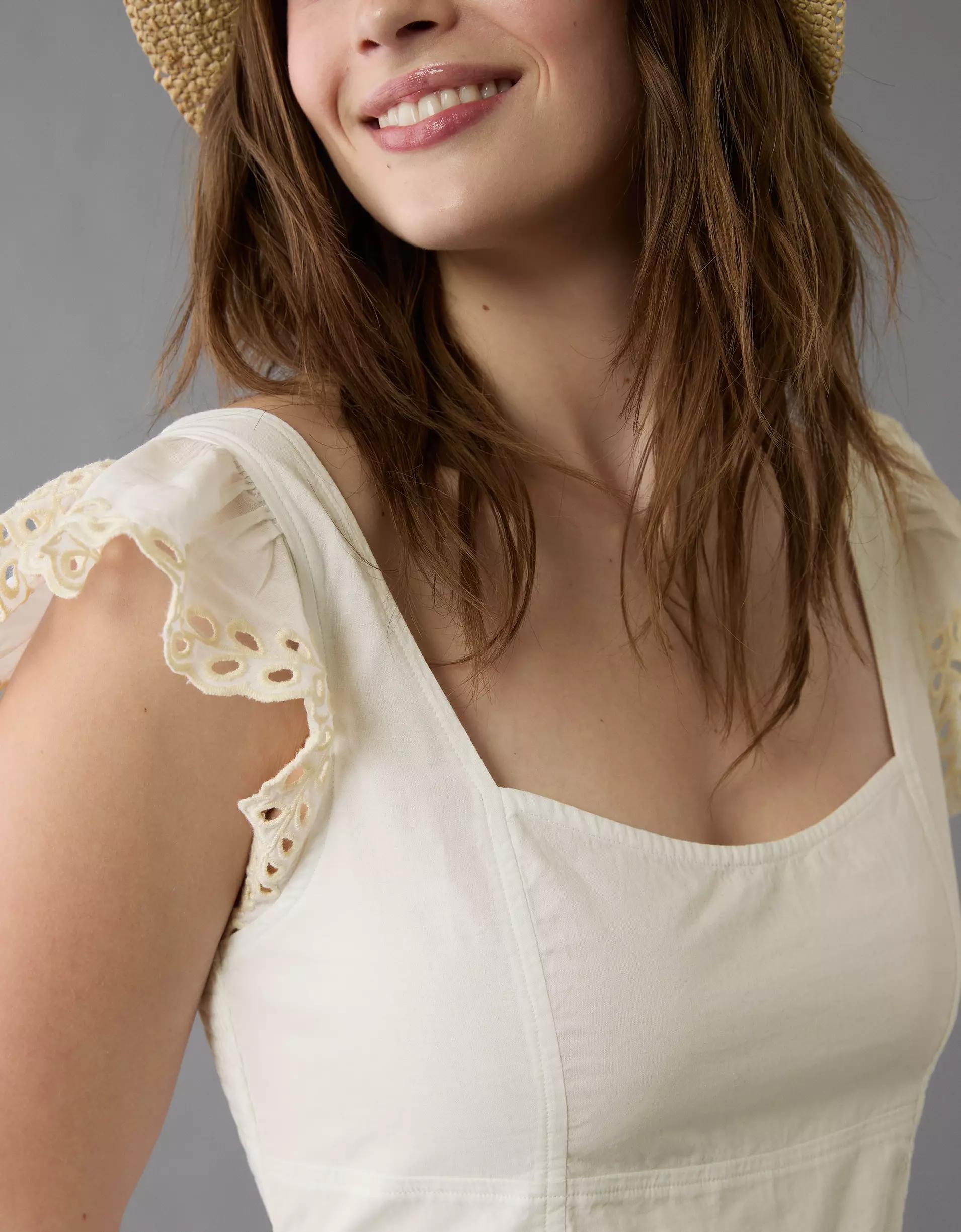 AE V-Waist Corset Mini Dress Product Image