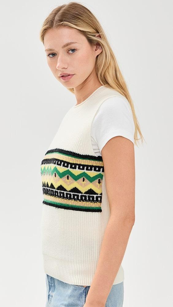 Guest in Residence Chalet Vest In Cashmere Blend | Shopbop Product Image