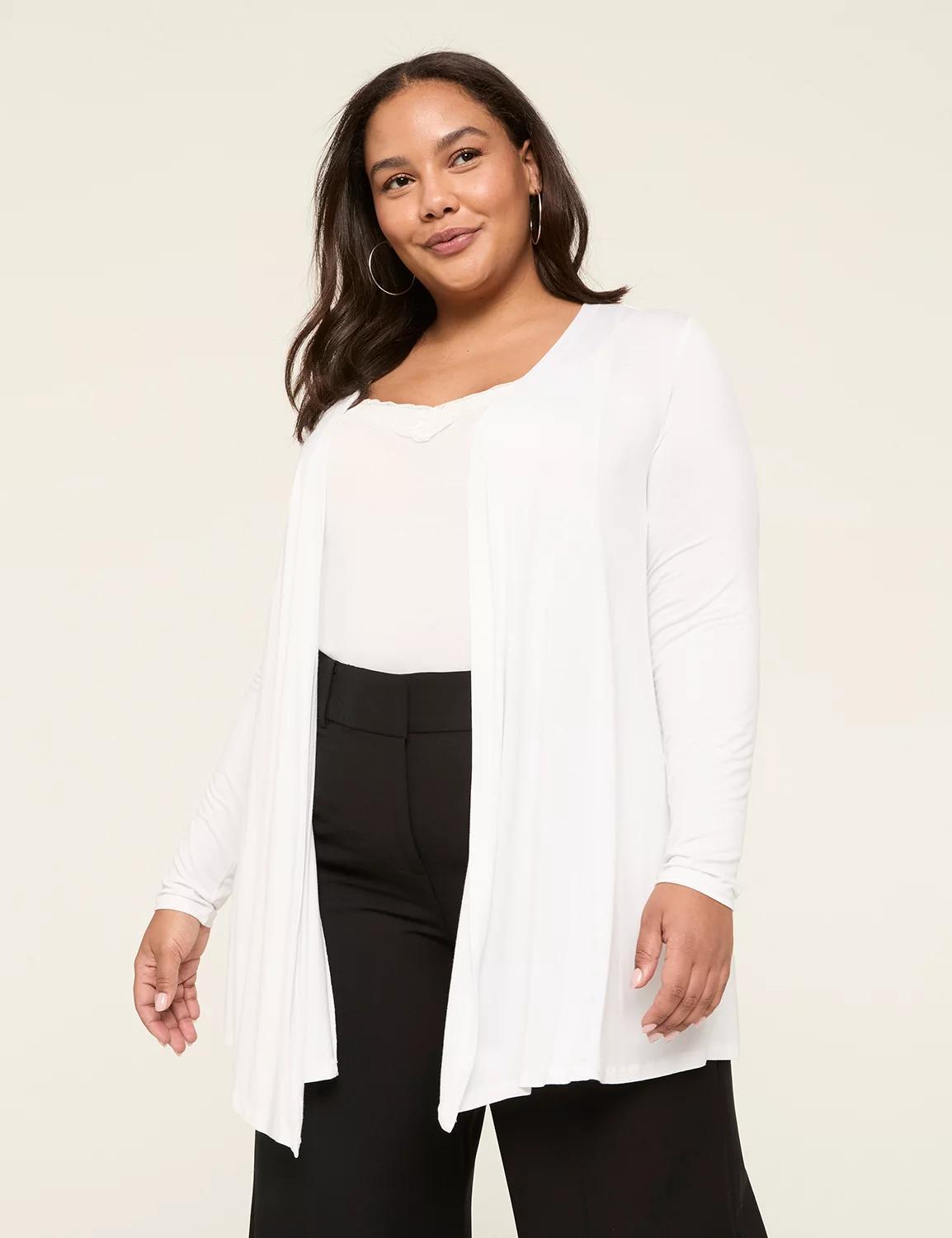 Open-Front Fit & Flare Overpiece Product Image