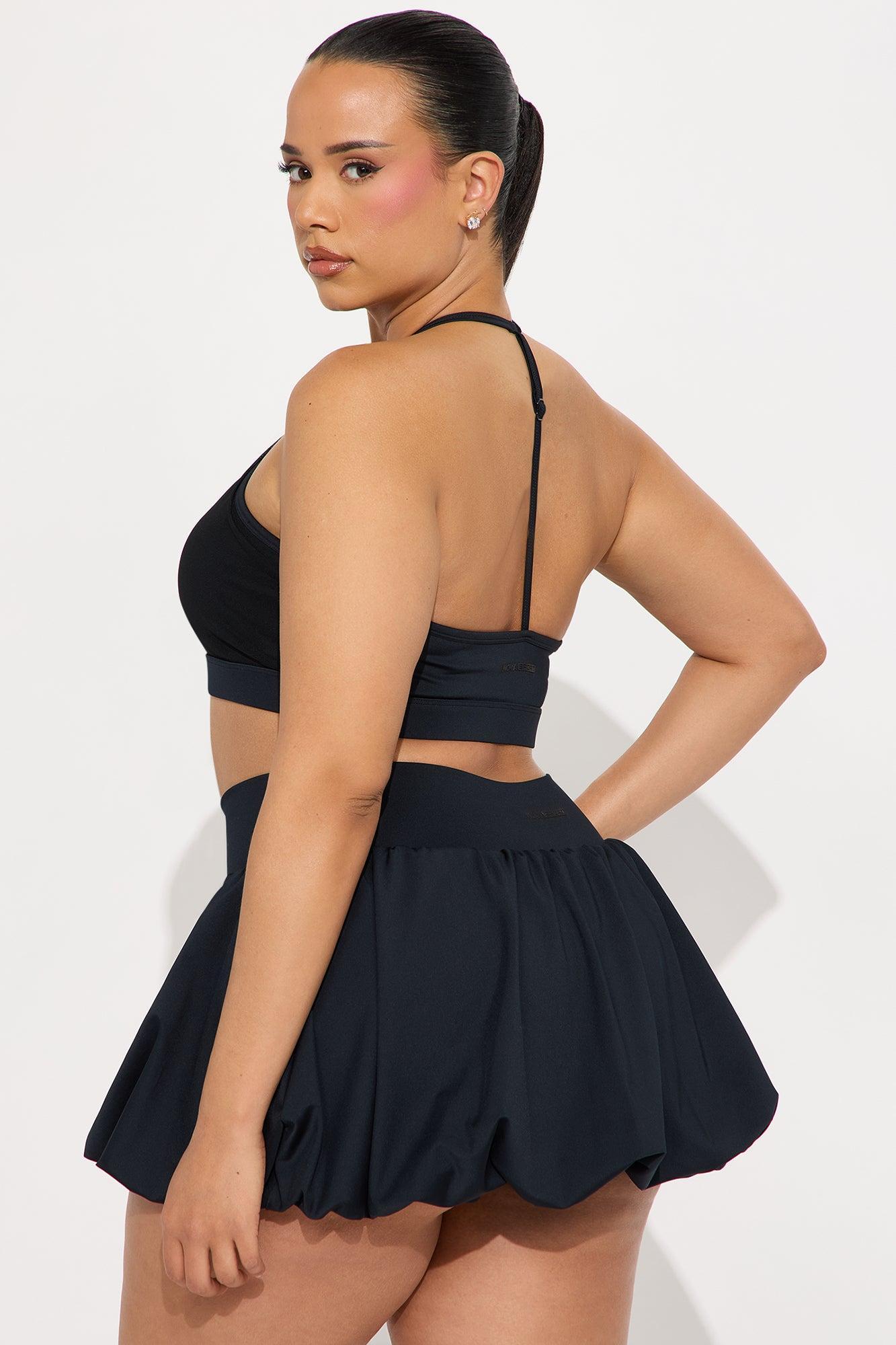 Net Worth Elevate Sports Bra - Black Product Image