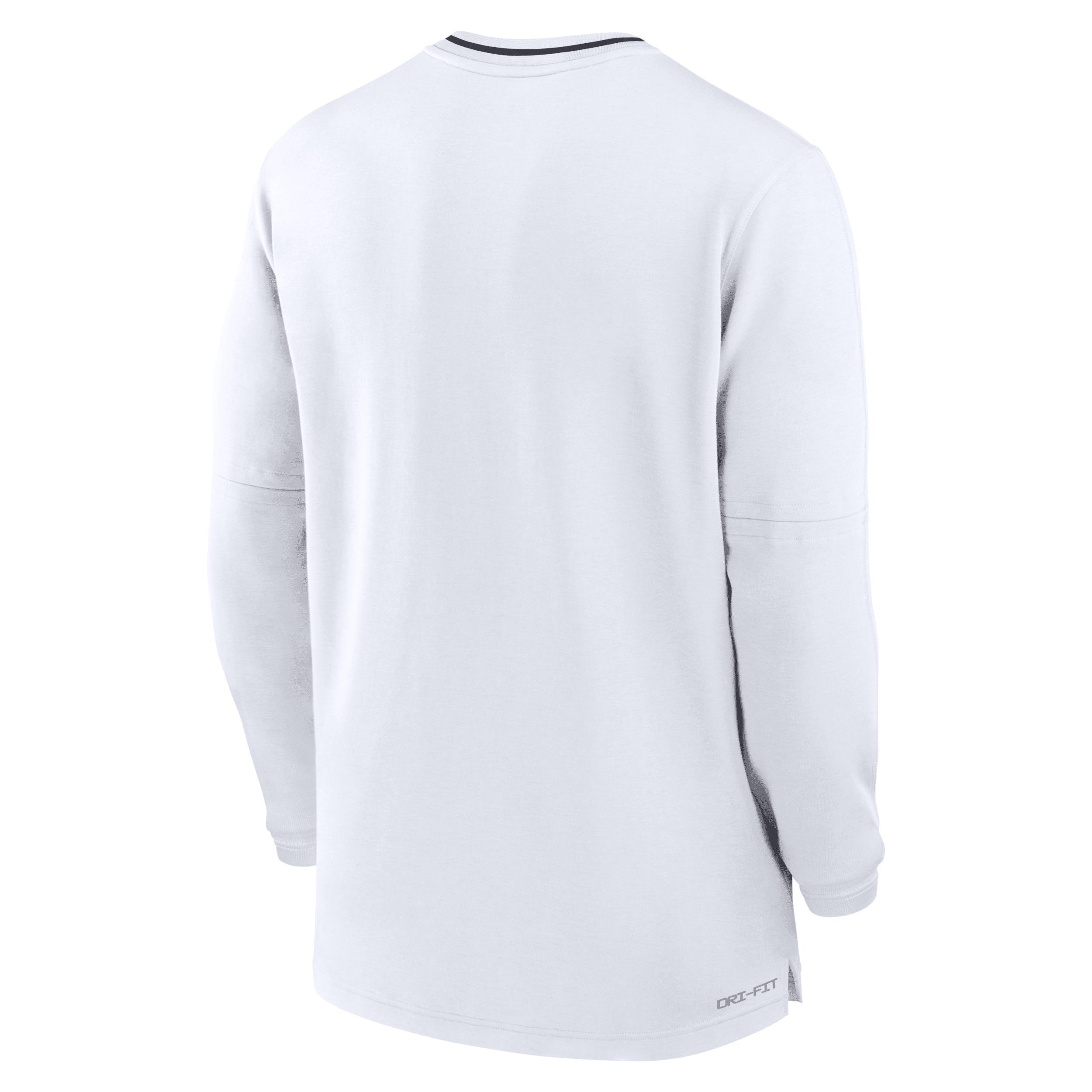 Mens Nike Georgia Bulldogs 2024 Sideline Coach Performance Half-Zip Long Sleeve Top Product Image