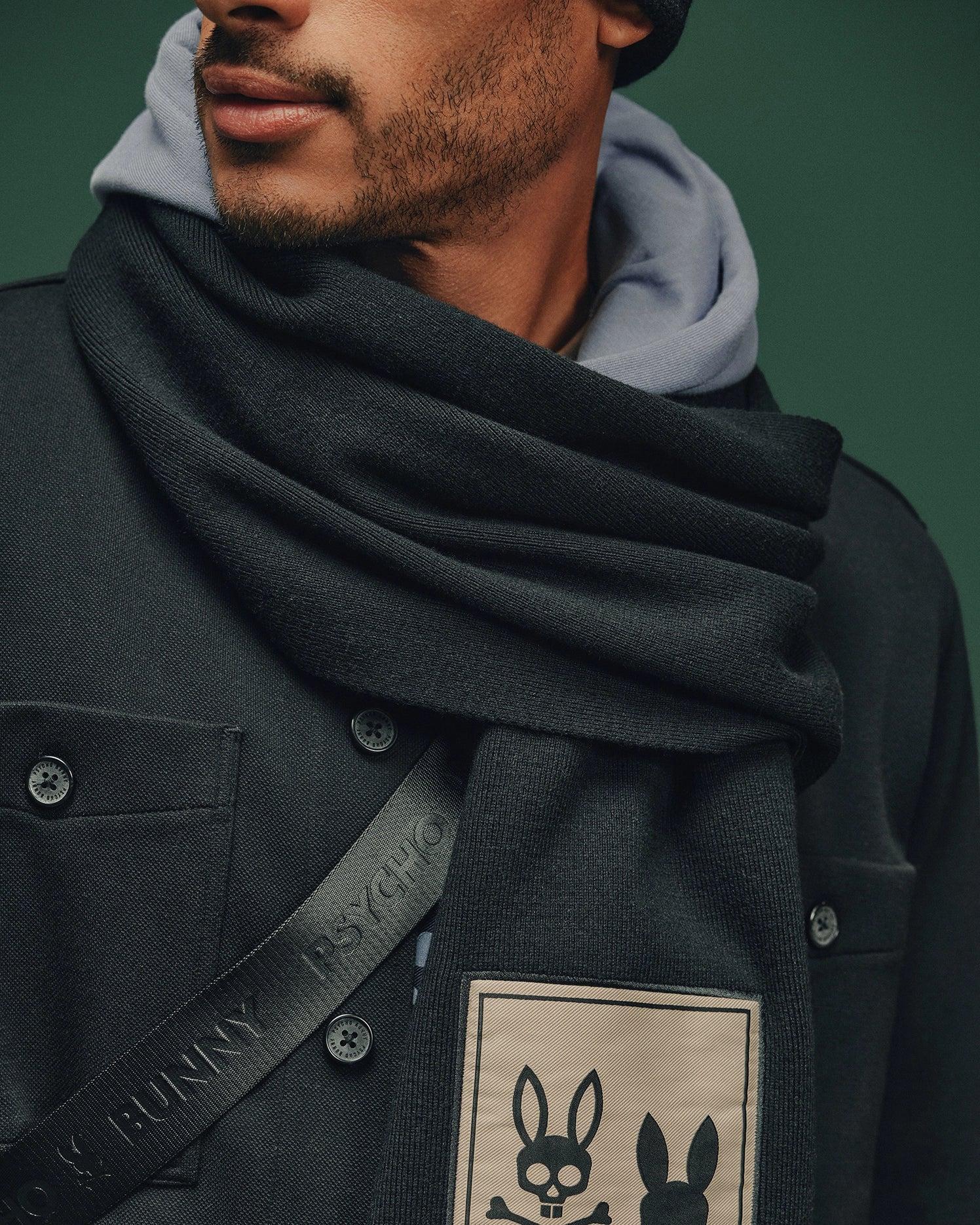 MENS MONROE TWILL PATCH SCARF - B6A892D200 Male Product Image