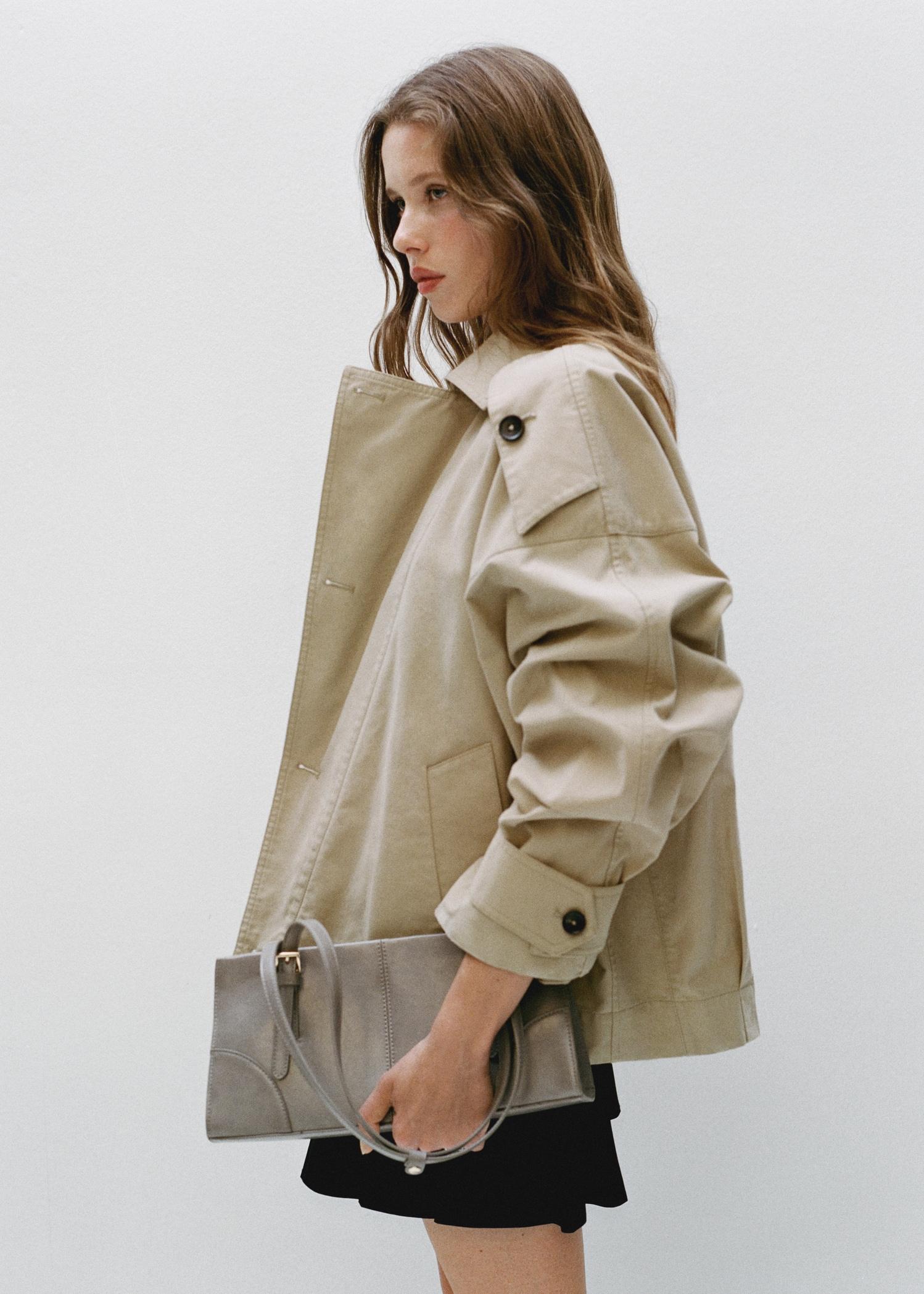 Shoulder bag with buckles - Women | MANGO USA Product Image