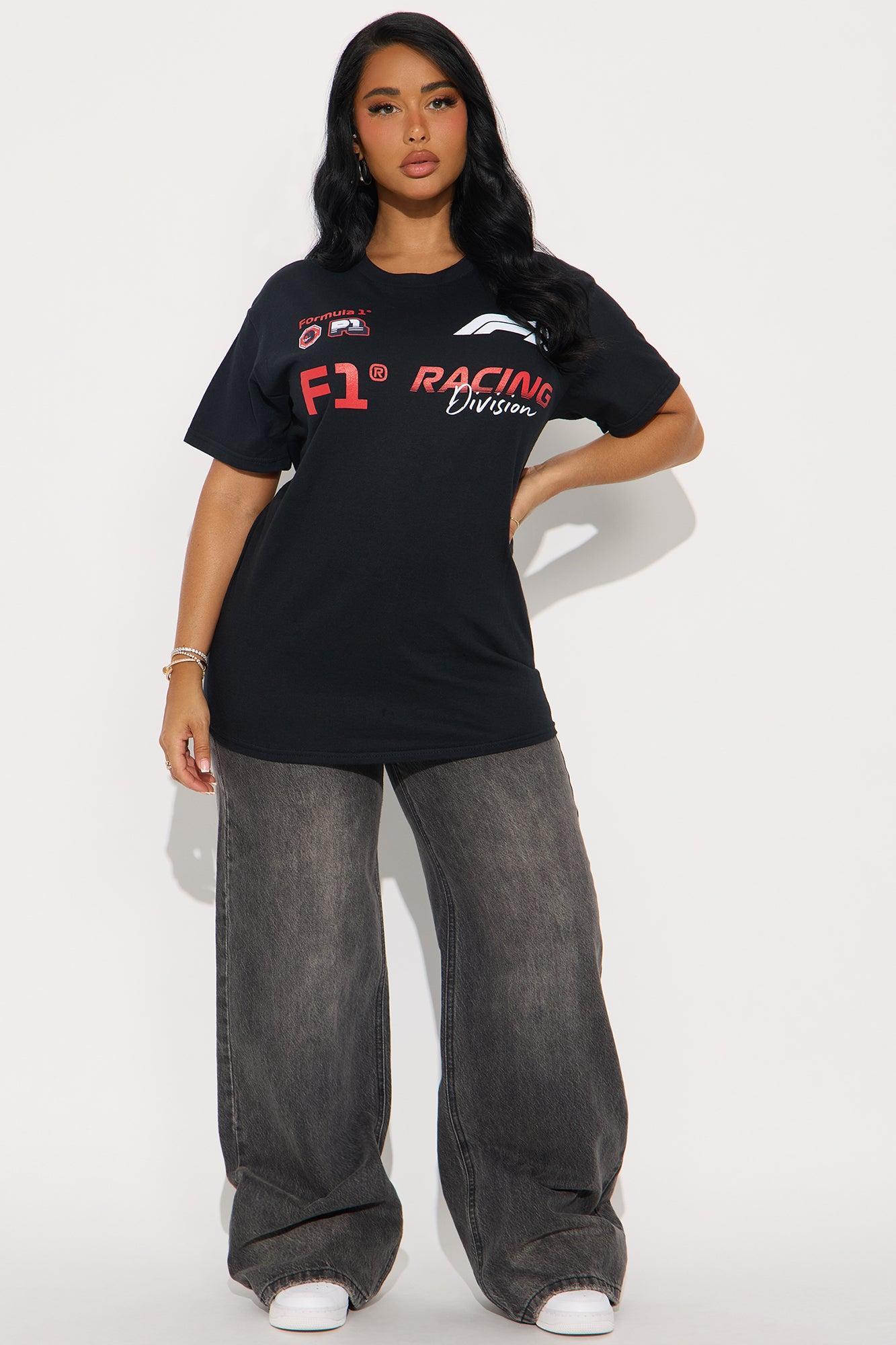 Formula 1 We Race Oversized Tee - Black Product Image