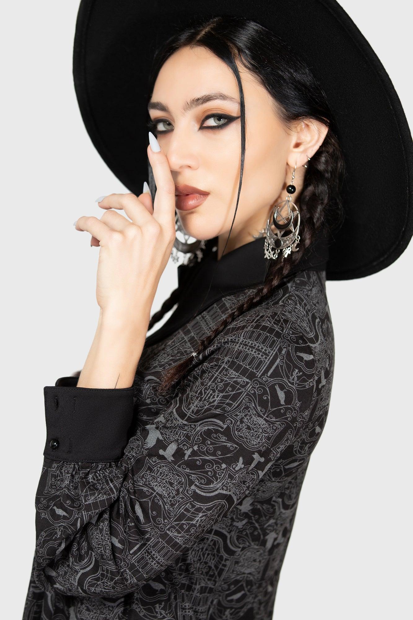 Nightshade Society Mini Dress Female Product Image