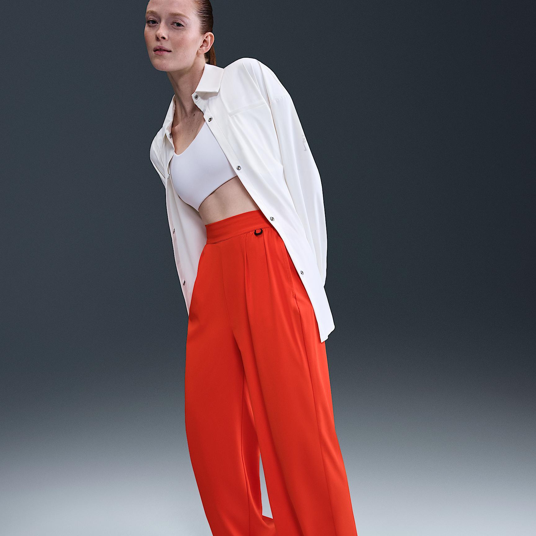 Nike Women's 24.7 PerfectStretch Dri-FIT High-Waisted Loose Wide-Leg Pants Product Image
