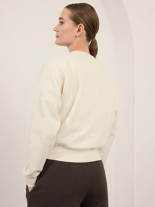 Athleta Embroidered Crew Sweatshirt Product Image