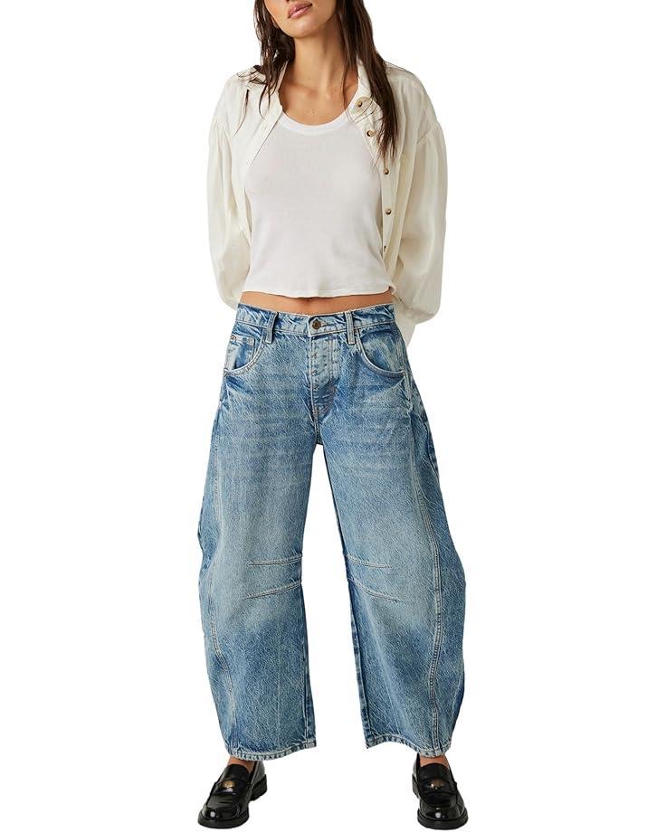 We The Free Deep Trance Dropped Boyfriend Jeans Product Image