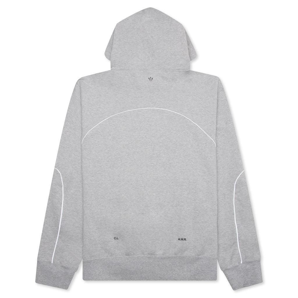 Nike x NOCTA Fleece CS Hoodie - Heather Grey/Matte Silver/Black Male Product Image