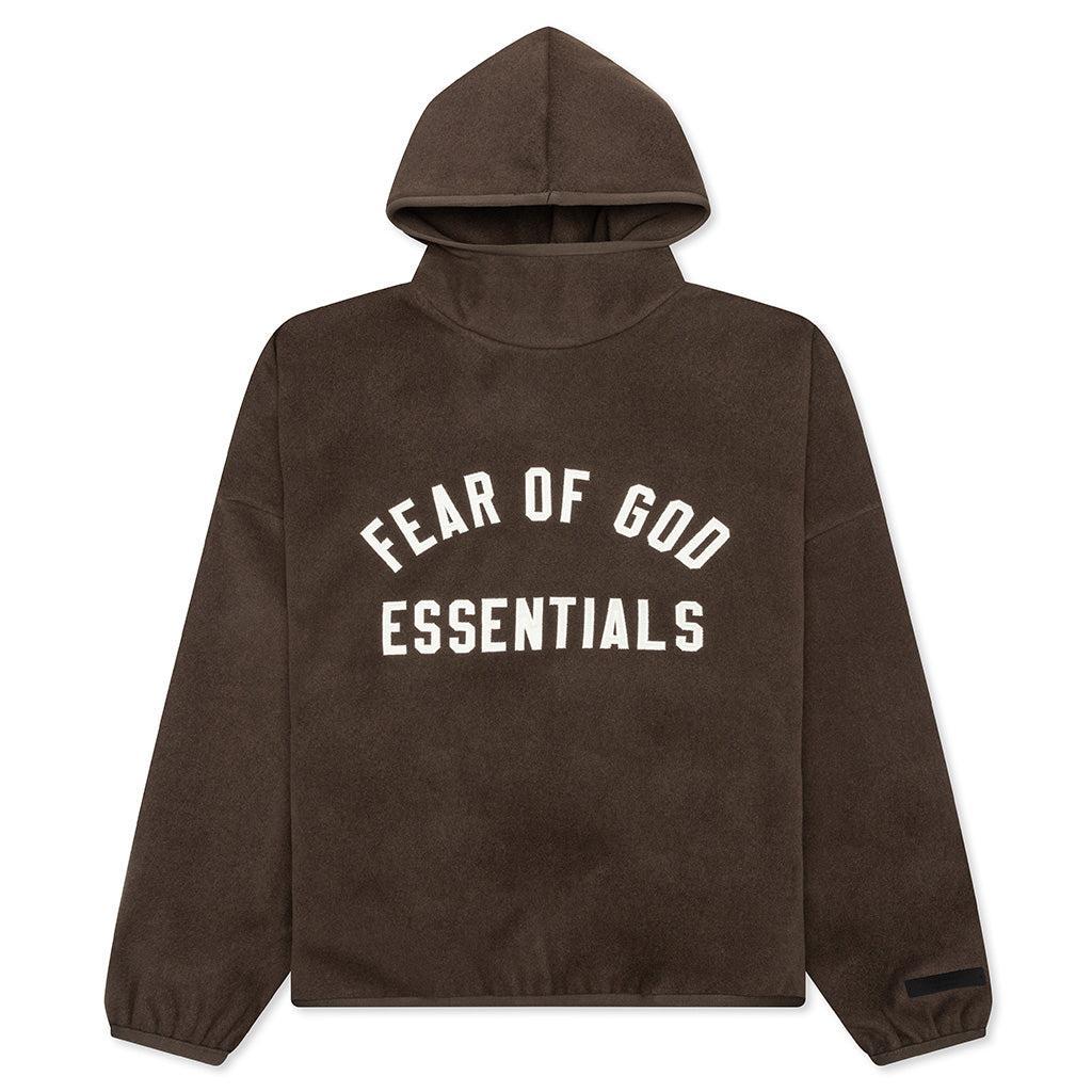 Printed Felpa Slim Fit Hoodie - Charcoal Male Product Image