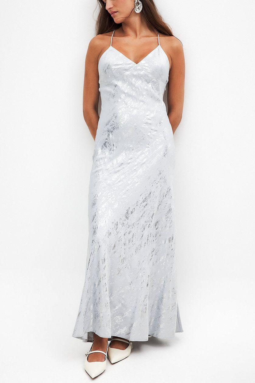 Satin Slip Dress Product Image