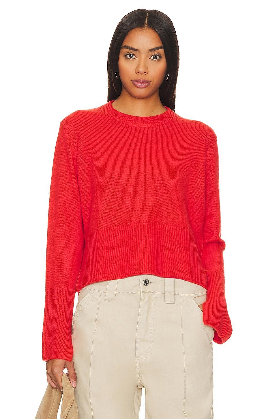 Boxy Crew Neck Autumn Cashmere Product Image