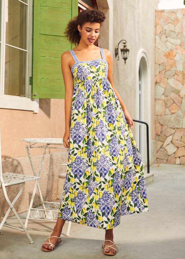 The Borderline Babe Maxi Dress Product Image
