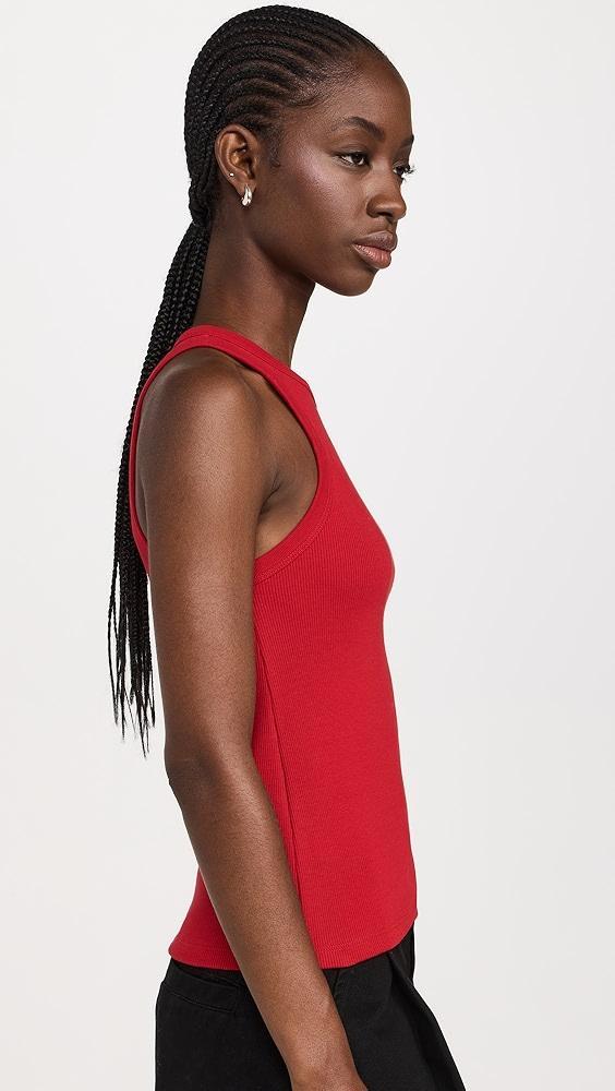Sold Out NYC The Not So Basic Tank in Cherry | Shopbop Product Image