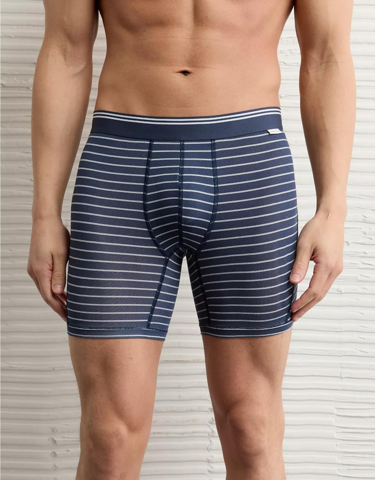 AEO Men's Eggplant 6" Ultra Soft Boxer Brief Product Image