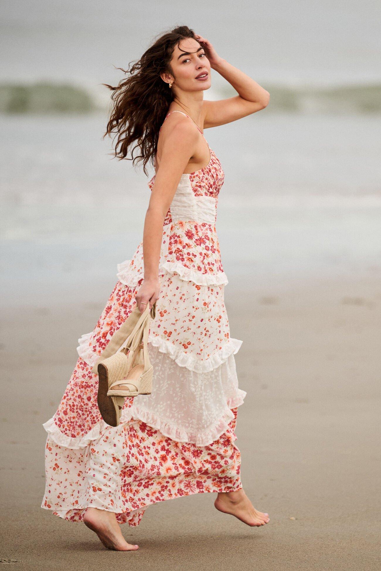 Adernlia Floral Maxi Dress Product Image