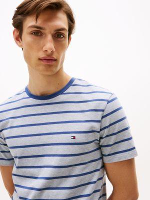 Stripe Stretch-Cotton Extra Slim T-Shirt Product Image