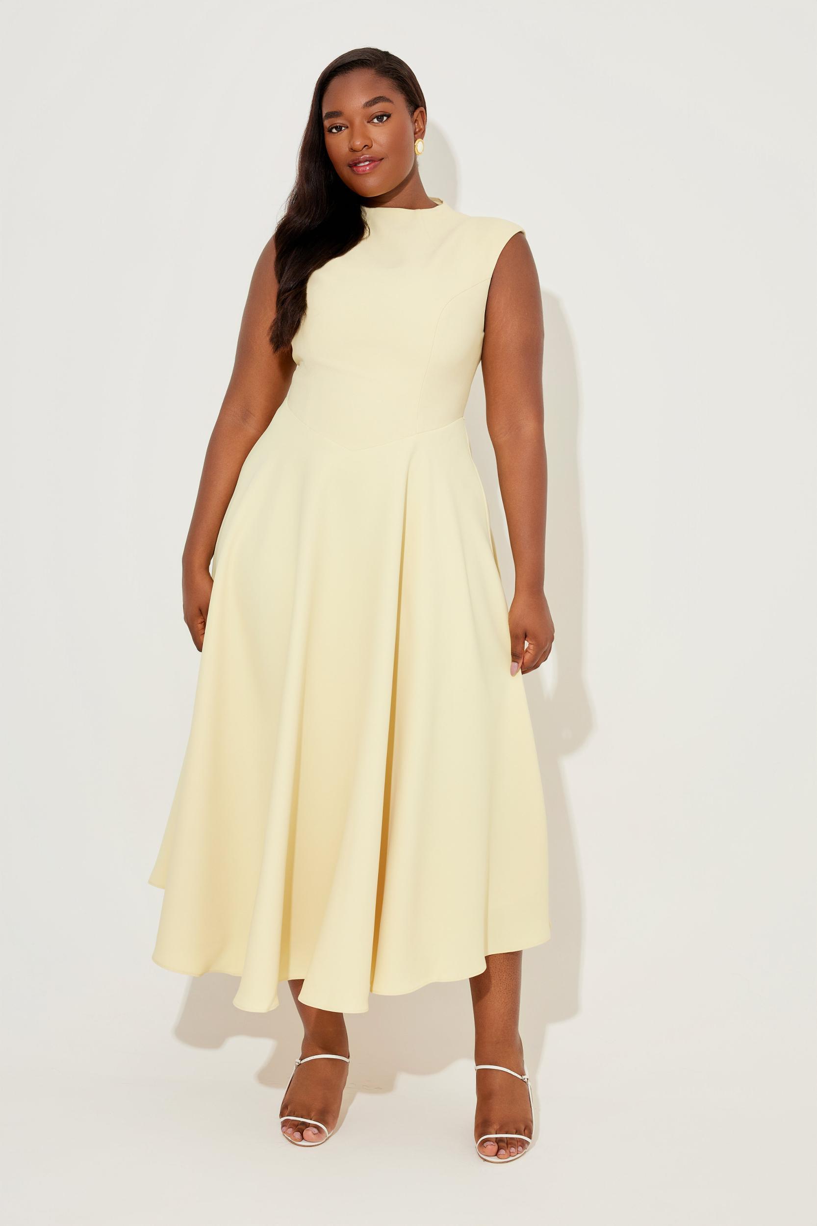 The Ultimate Muse Sleeveless High Waist Midi Dress Product Image