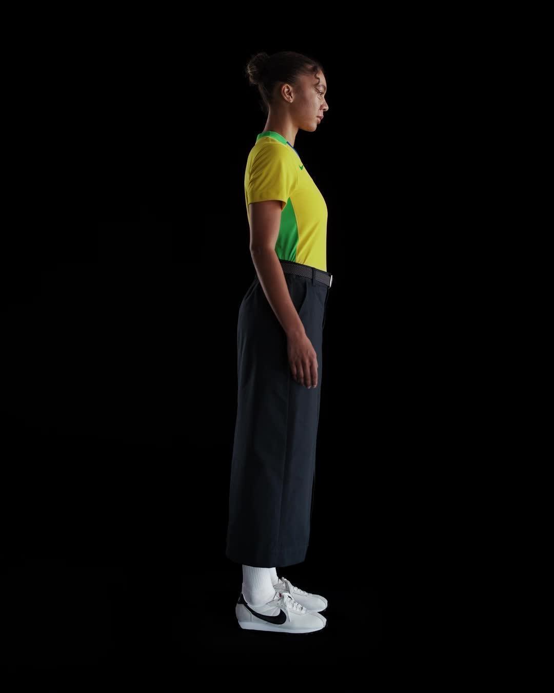 Brazil 2025 Stadium Home (Team) Nike Women's Dri-FIT Soccer Replica Jersey Product Image