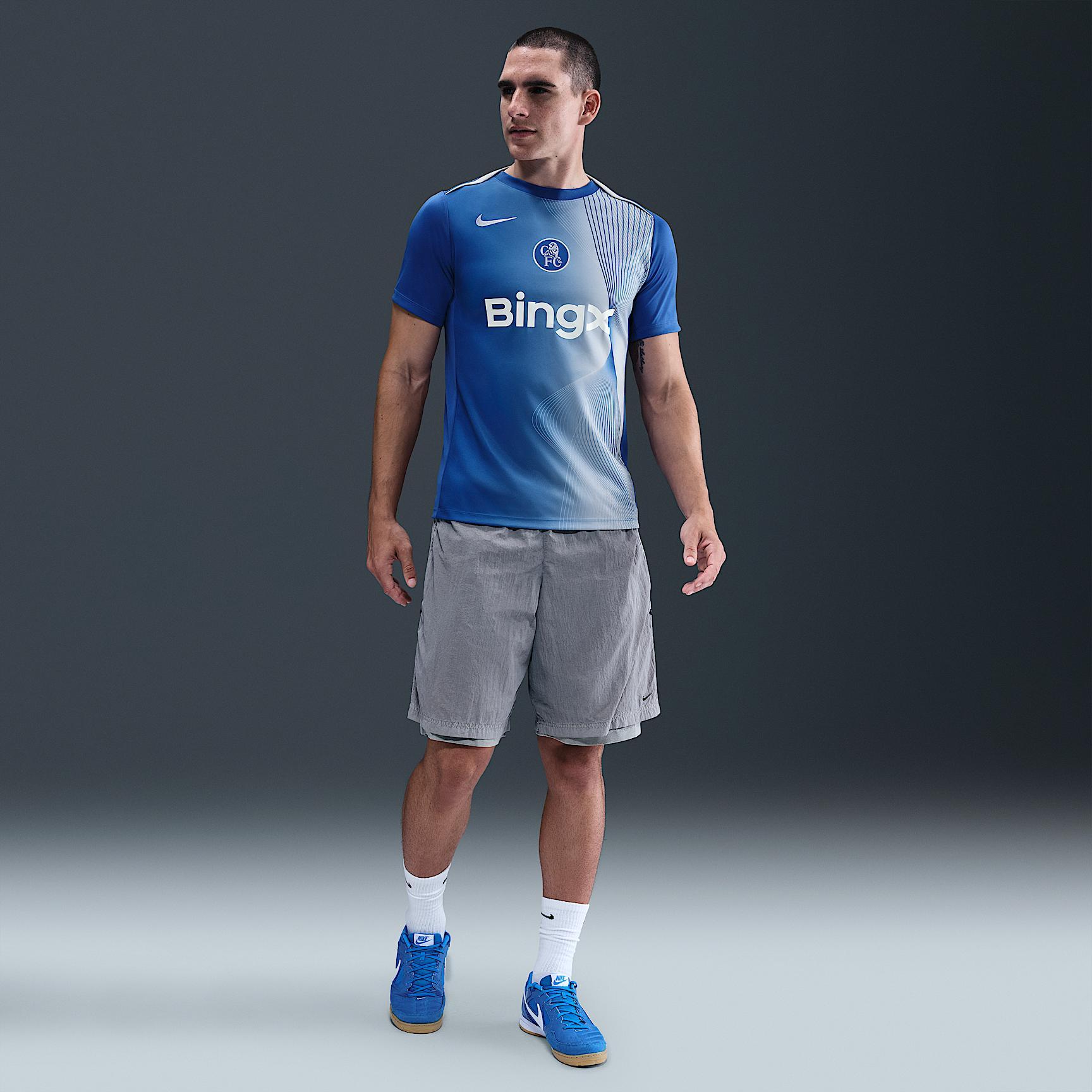 Chelsea FC Academy Pro Third Men's Nike Dri-FIT Total 90 Soccer Pre-Match Top Product Image
