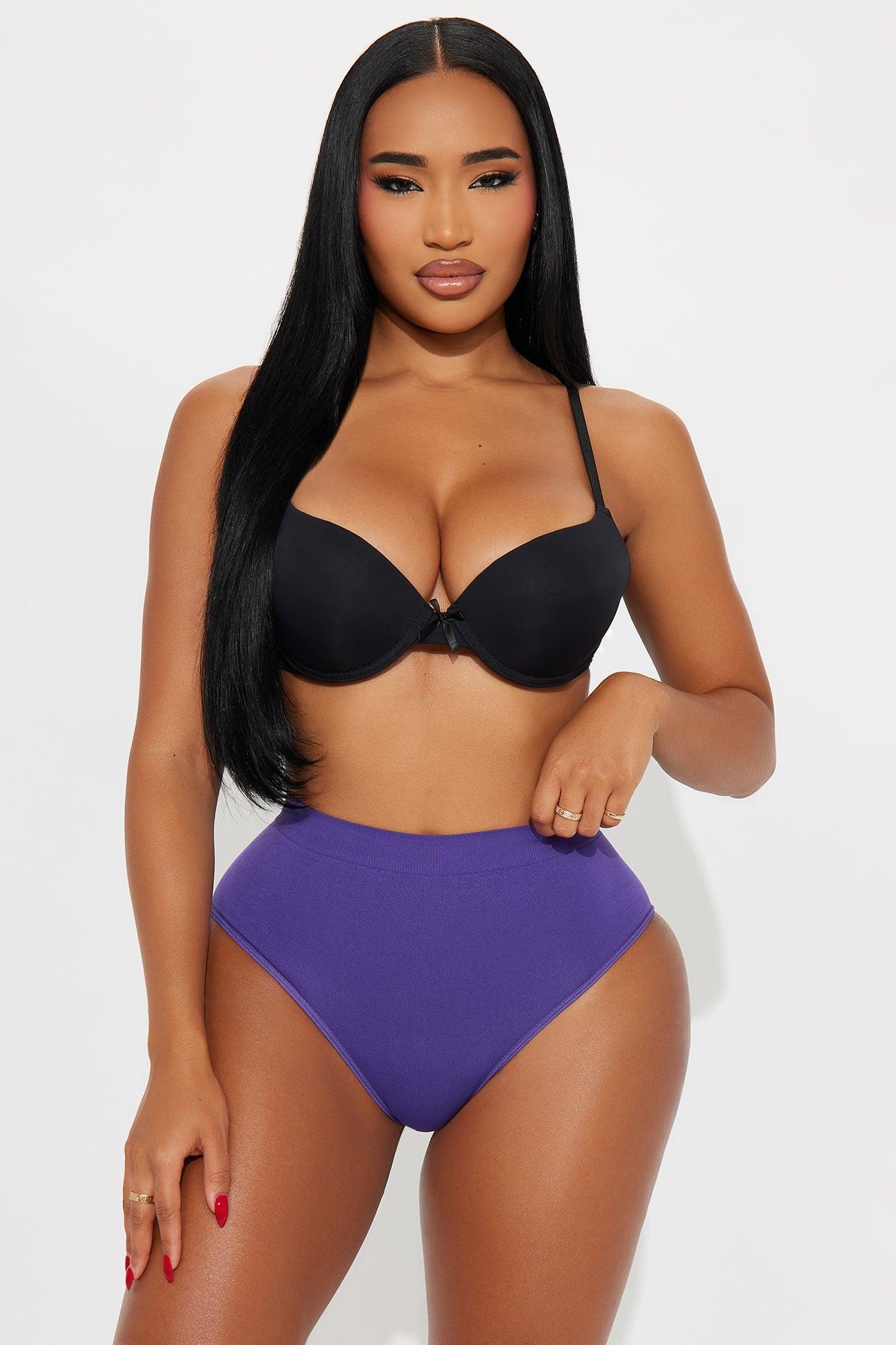 Smooth And Ready Seamless Cheeky Brief Panty - Purple Product Image