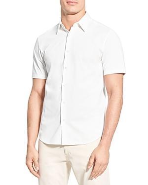 Mens Irving Short Sleeve Shirt in Structure Knit Product Image