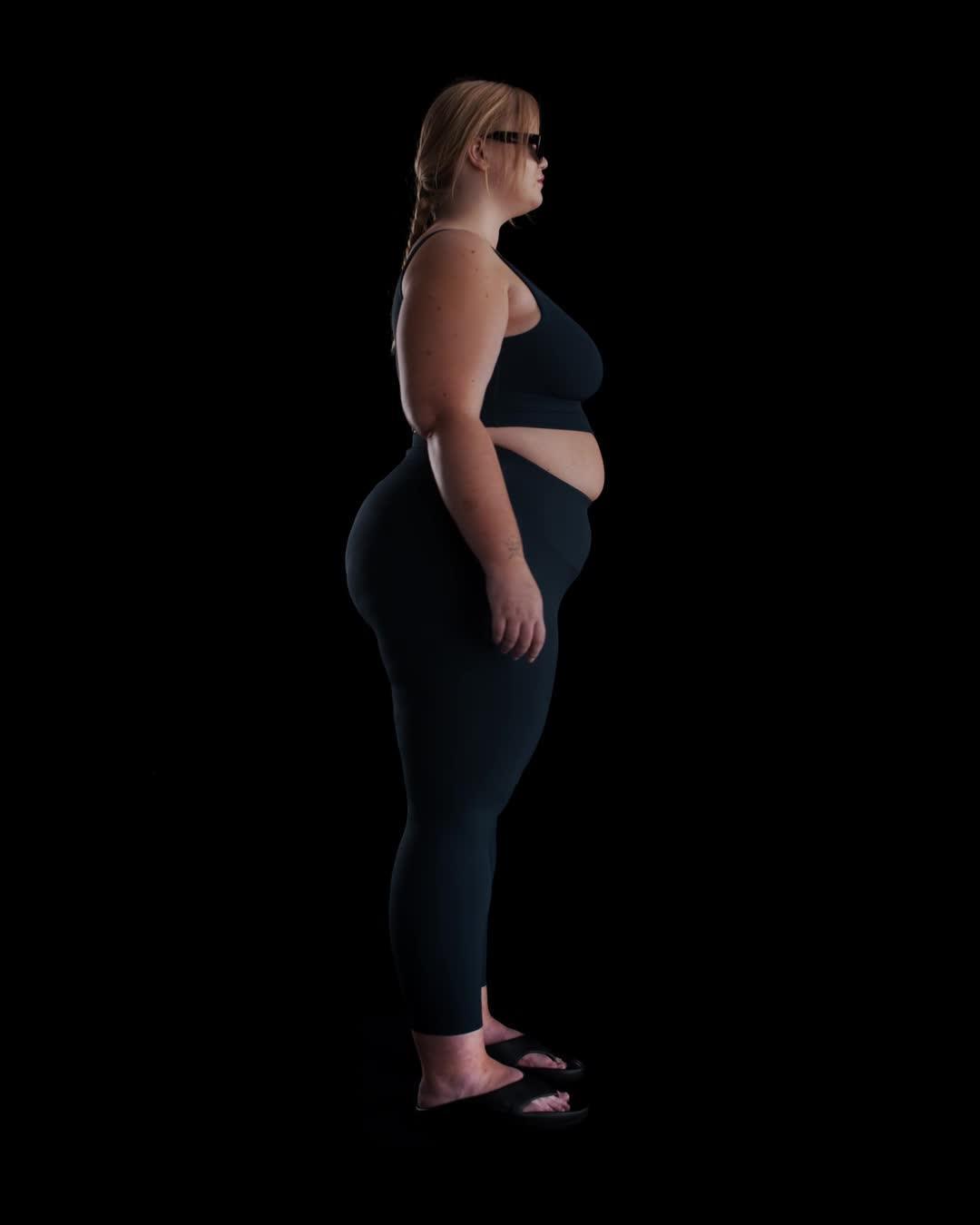 Nike Women's Zenvy Rib High-Waisted 7/8 Leggings (Plus Size) Product Image