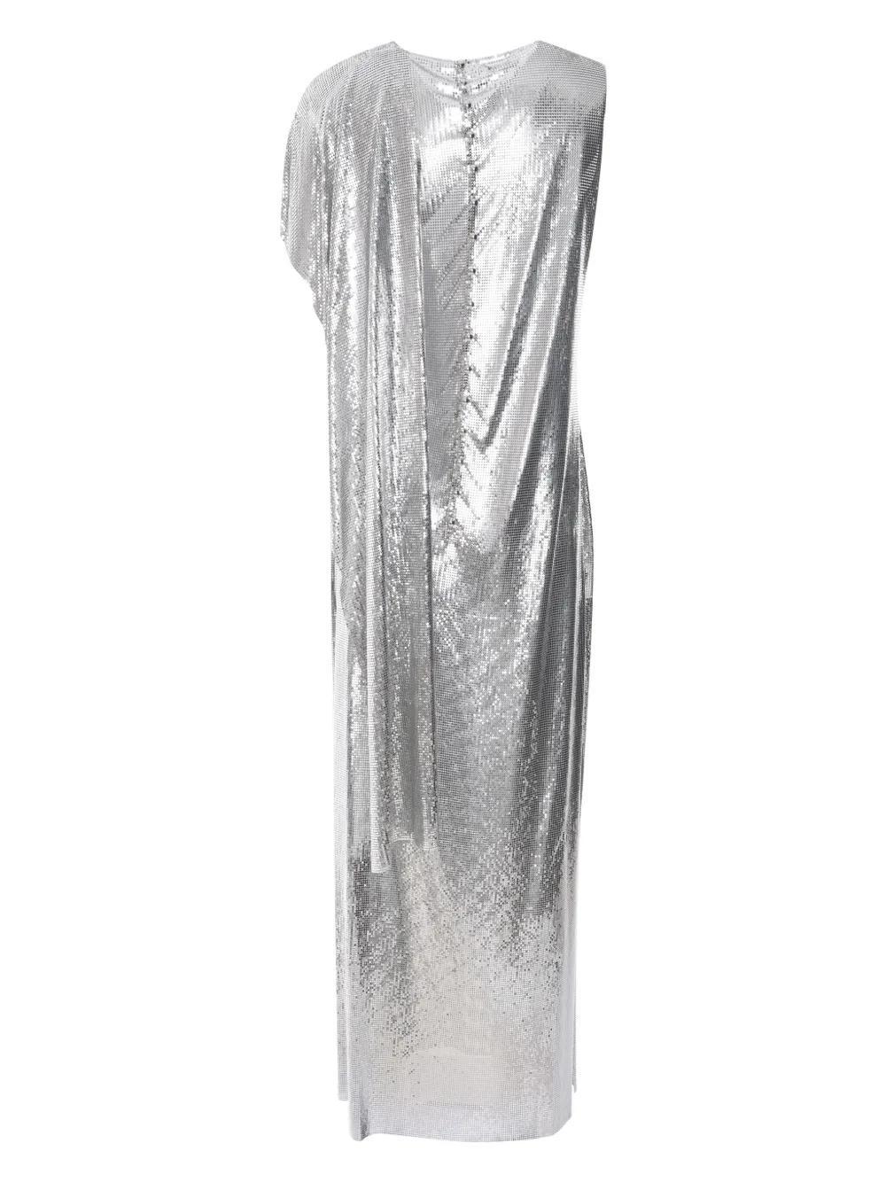 metallic mesh gown Product Image