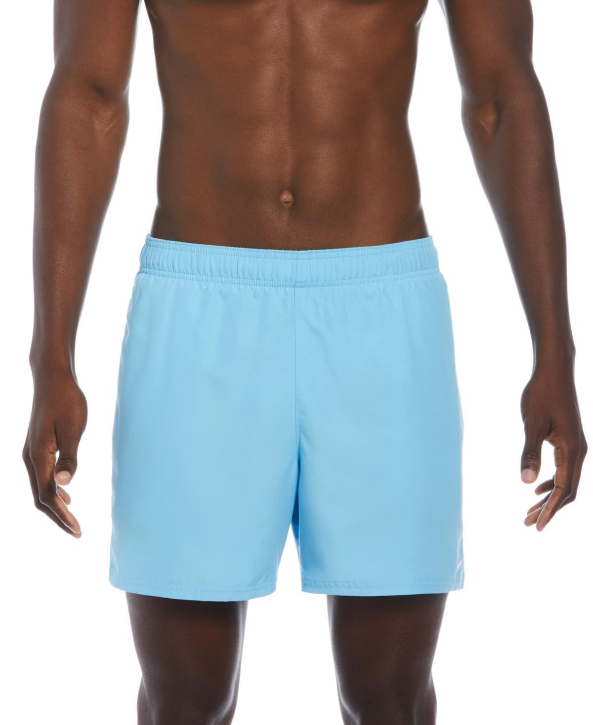 NIKE Men's Essential Lap Solid 5" Swim Trunks In Iron Grey Product Image