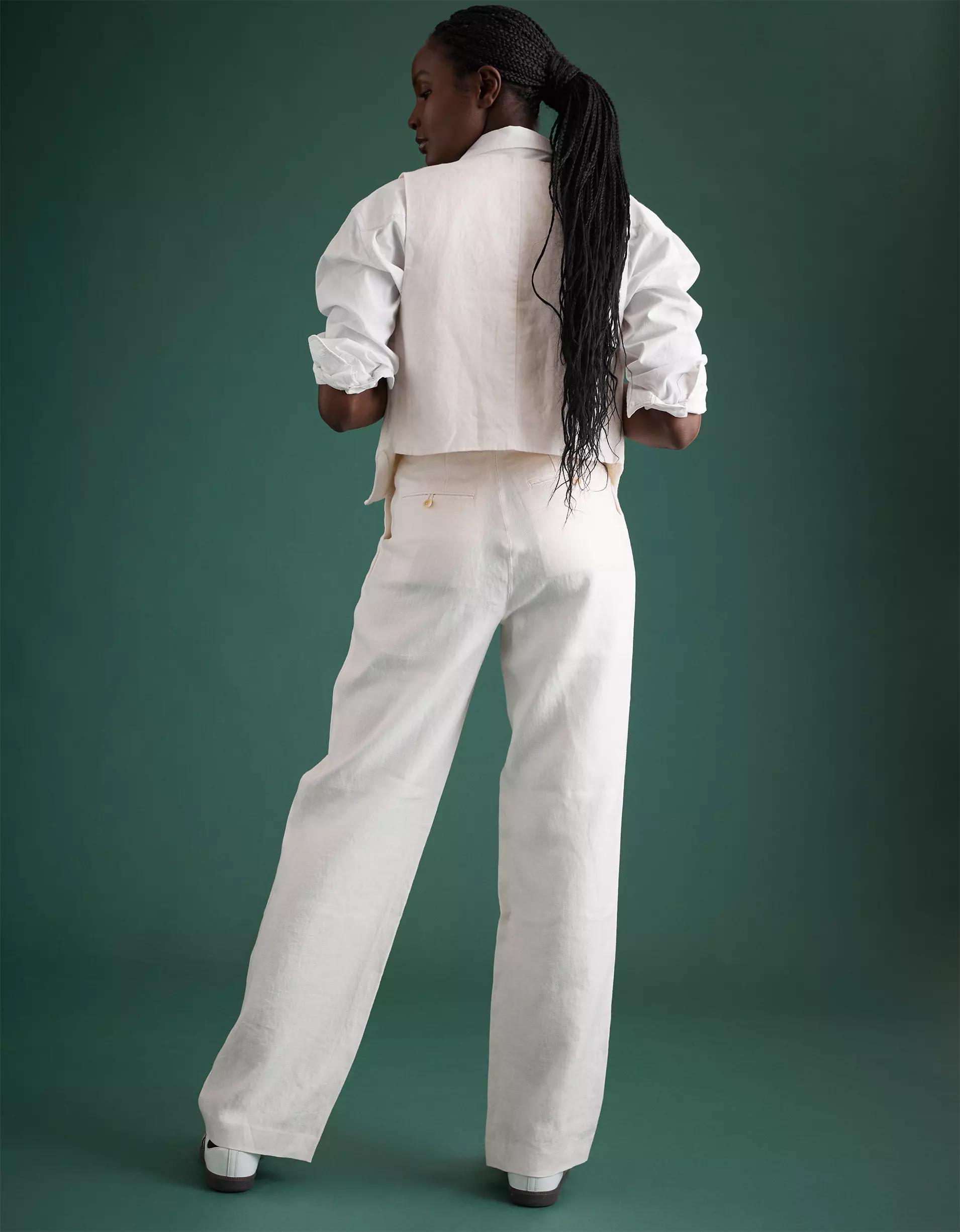 AE77 Premium Linen Trouser Product Image