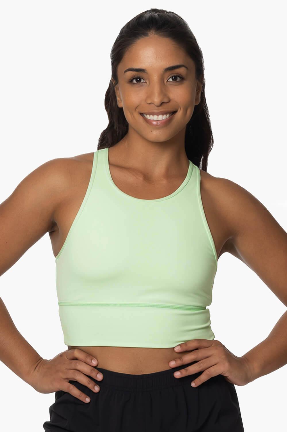 Rae Sports Bra - Turquoise Female Product Image
