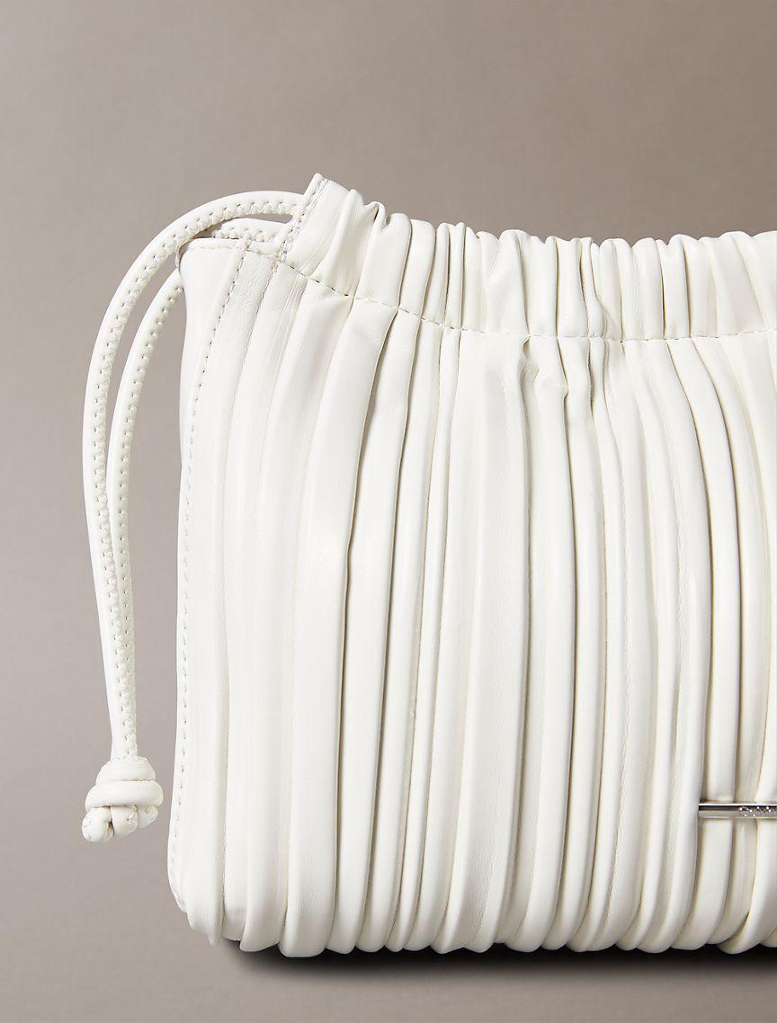 Plisse Drawstring Crossbody Bag Product Image