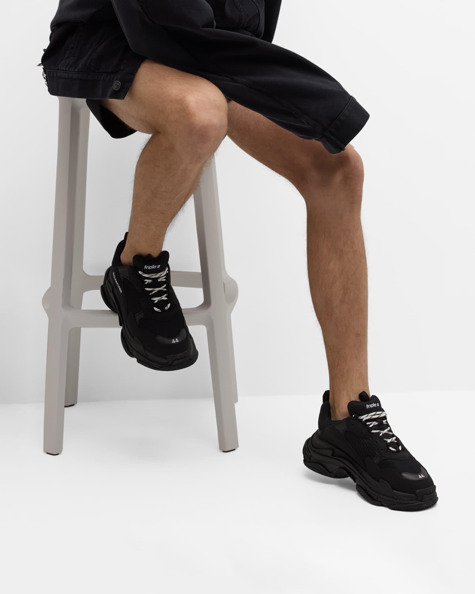 Men's Triple S Mesh Runner Sneakers Product Image