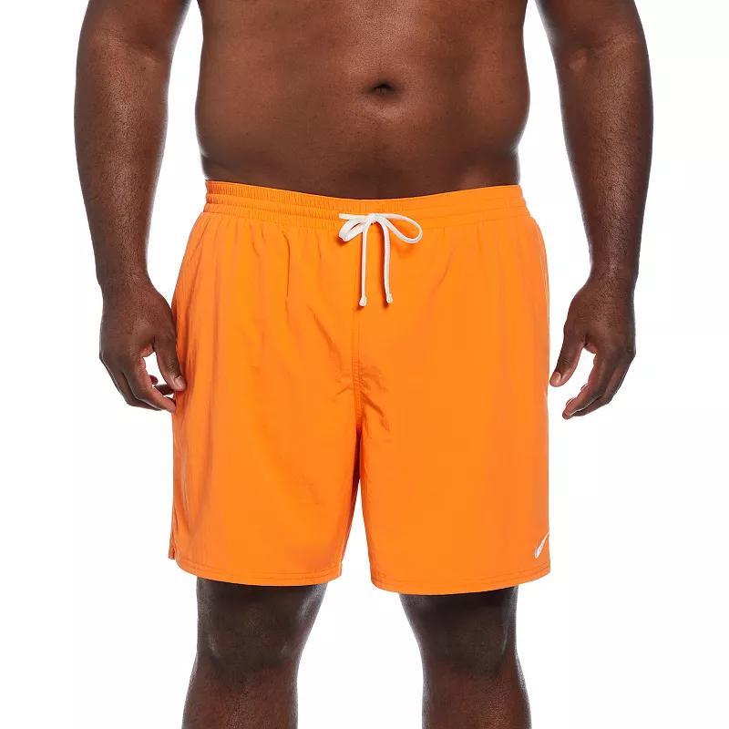 Big & Tall Nike Solid Icon 7-in. Volley Swim Trunks, Men's, Size: XXL Tall, Playful Pink Product Image