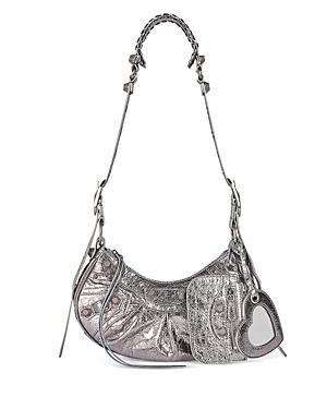 Womens Le Cagole XS Shoulder Bag Metallized Product Image