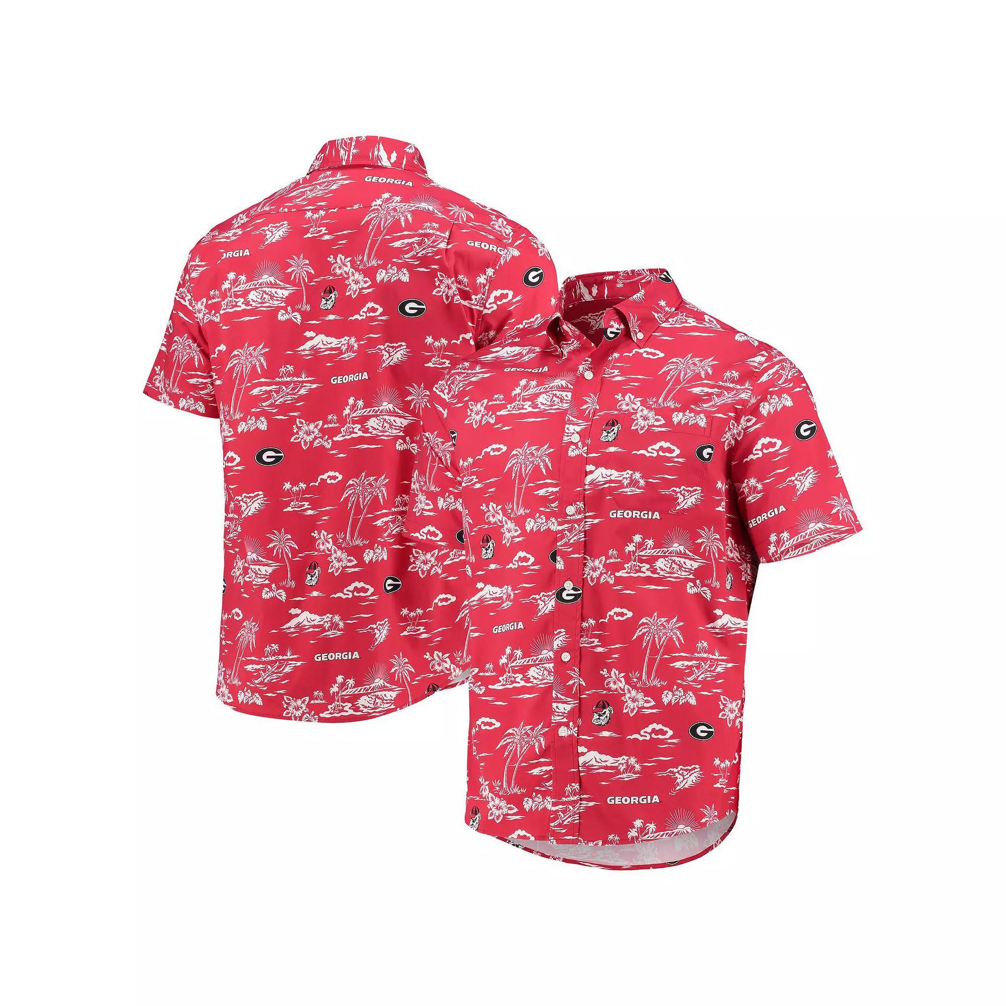 Men's Reyn Spooner Red Georgia Bulldogs Classic Button-Down Shirt, Size: 3XL Product Image