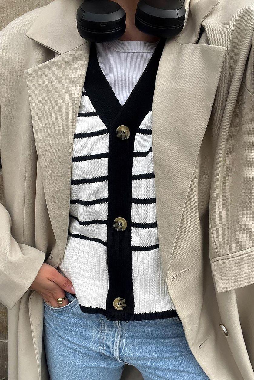 Oversized Knitted Cardigan Product Image