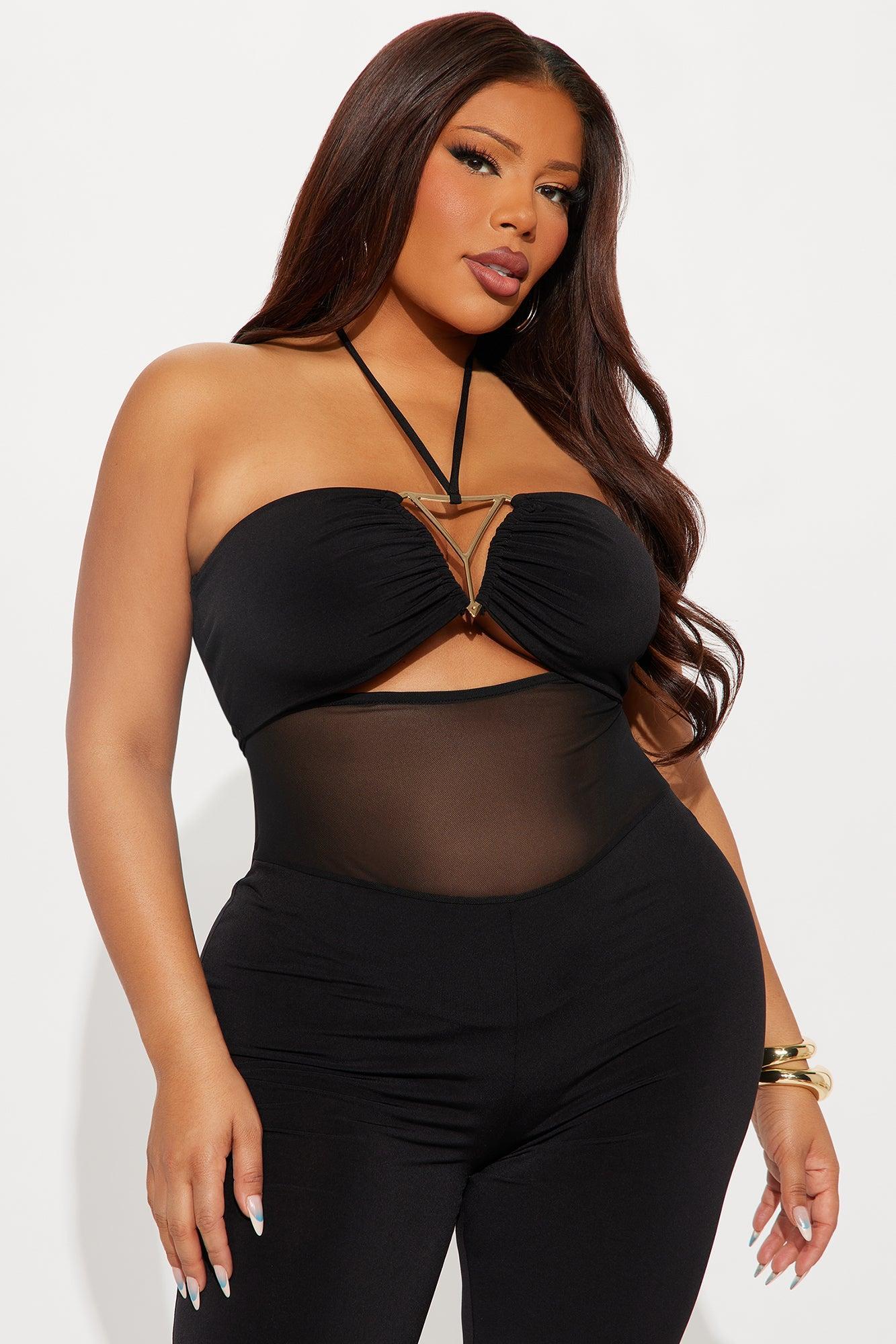 Feeling Myself Jumpsuit - Black Product Image