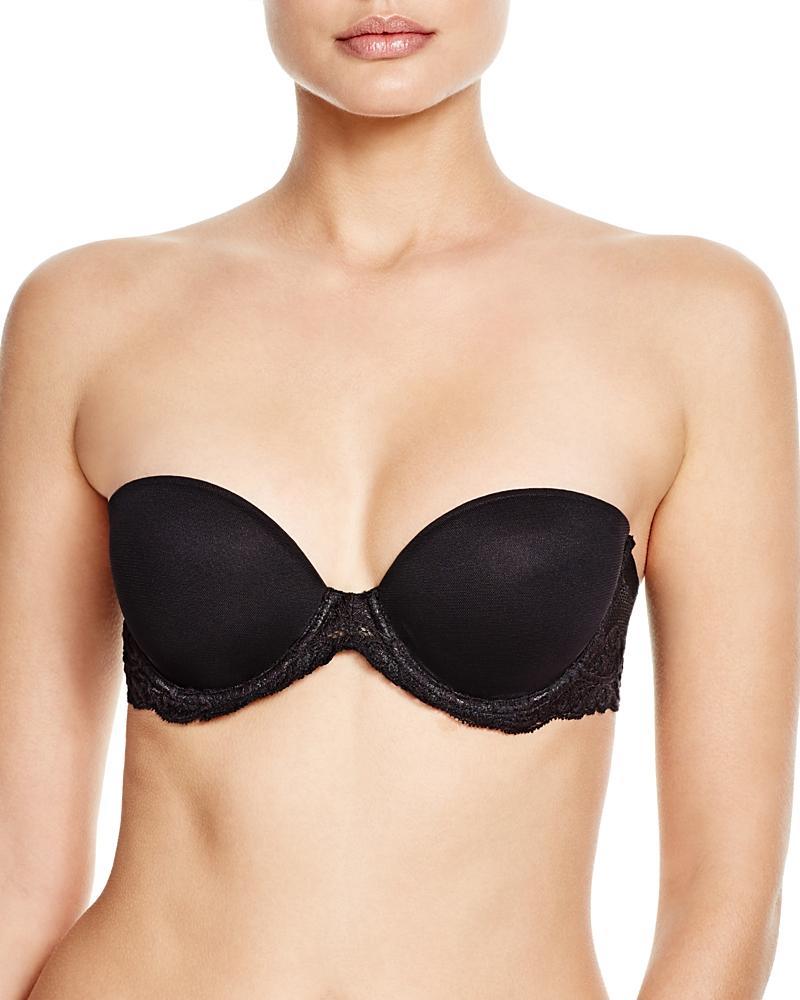 Natori Feathers Strapless Plunge Bra Product Image