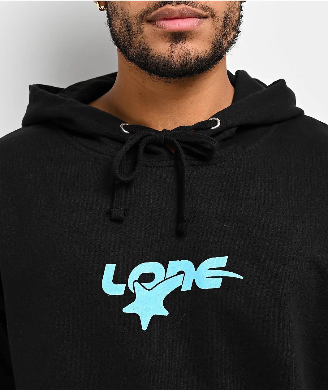 Lonestar by That Mexican OT Ranch Black Hoodie  Product Image