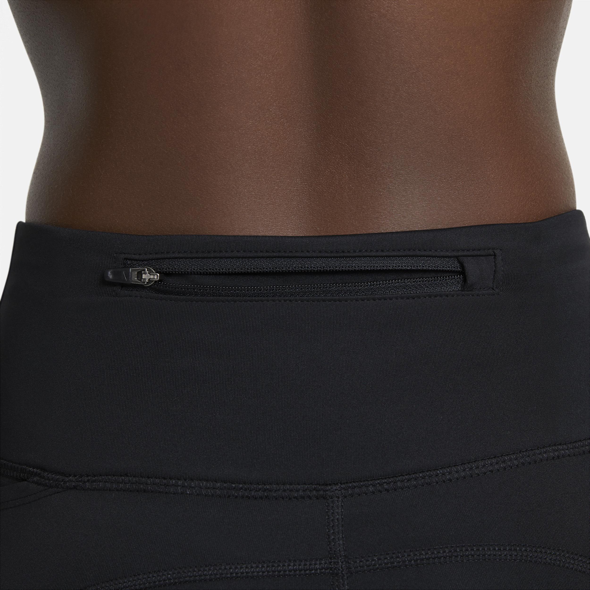 Nike Women's Fast Mid-Rise Crop Running Leggings Product Image