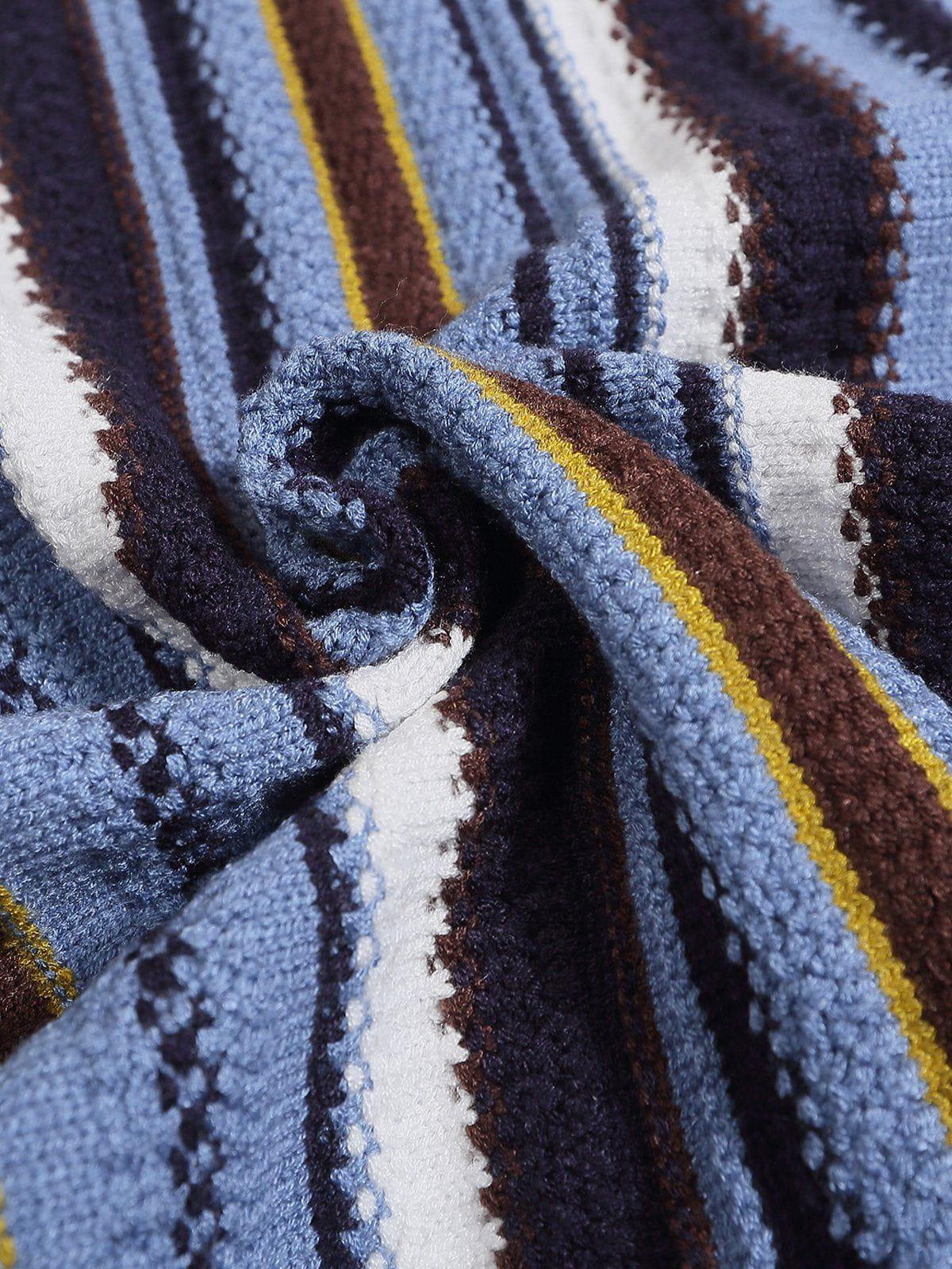 Aelfric Eden Vertical Stripe Sweater Vest Product Image