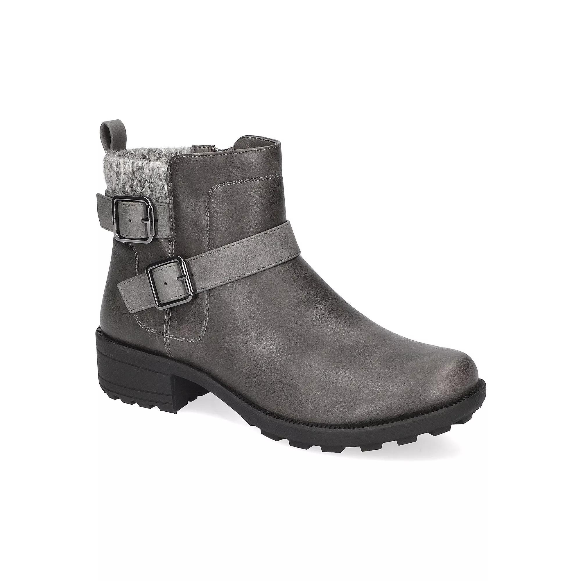 Easy Street Kourt Easy Works Women's Slip Resistant Ankle Boots, Size: 6 XW, Gray Product Image