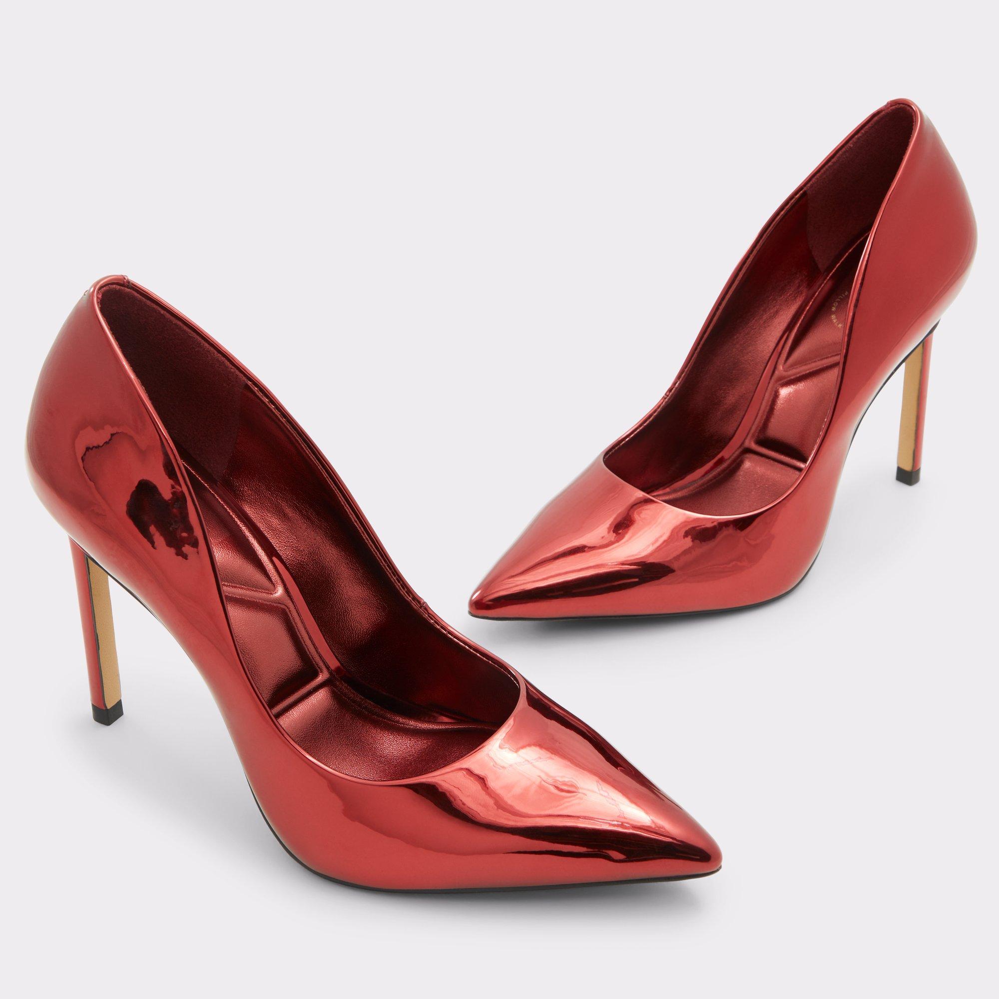 ALDO Stessy2.0-se - Women's Pump Heel - Red, Size 9 Product Image